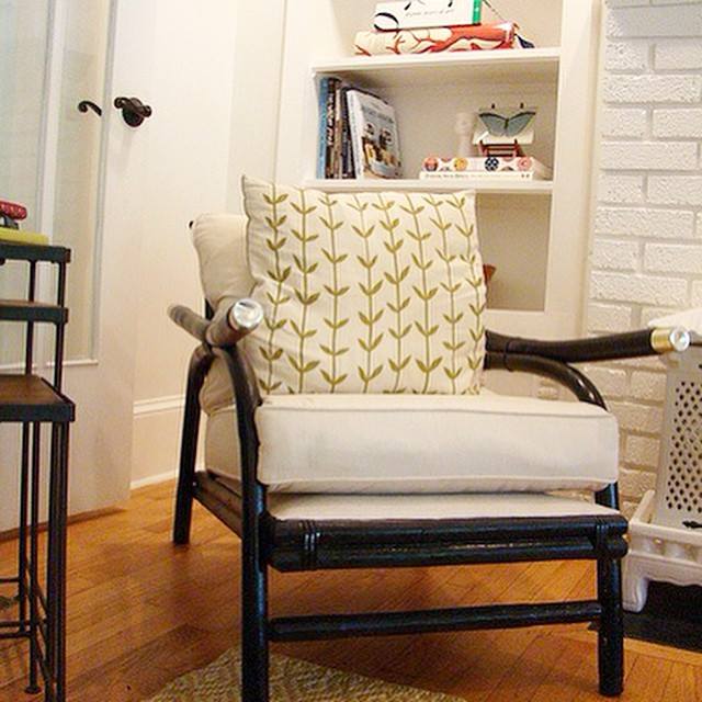 Sarah and Betsy discovered these chairs at Design Archives in Greensboro about 15 years ago. Sarah refurbed them and they still look great. 