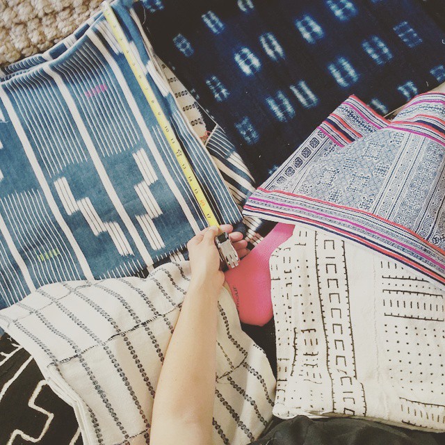 african indigo mudcloth