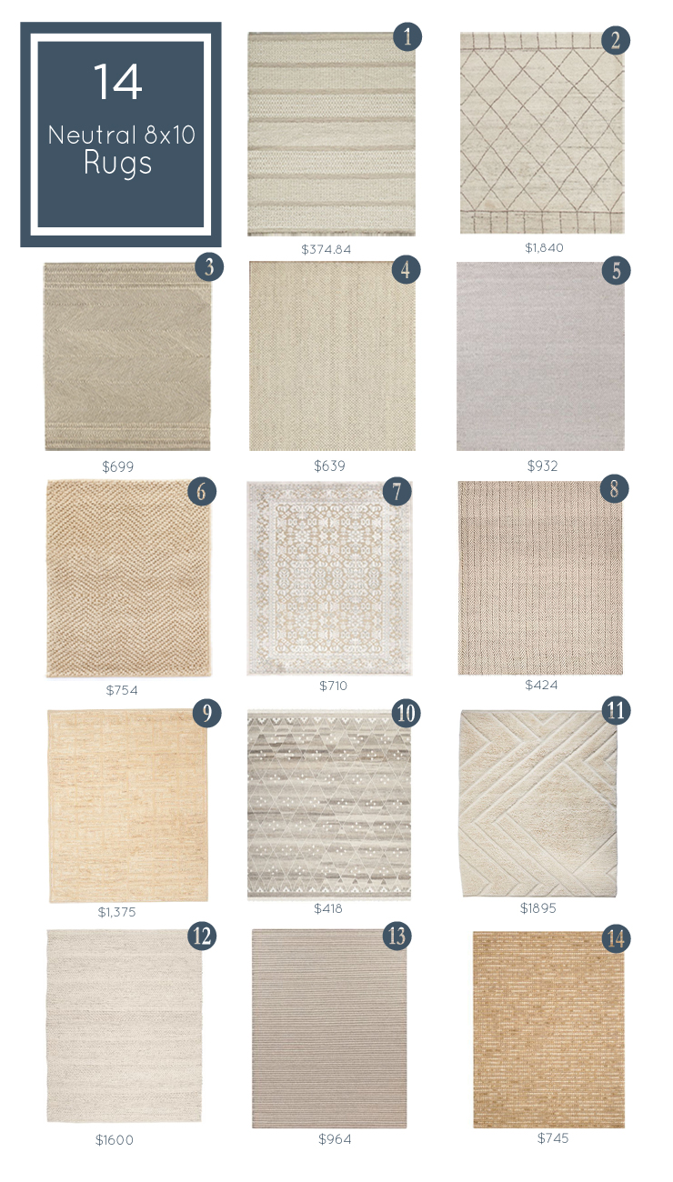 Neutral Rug Roundup