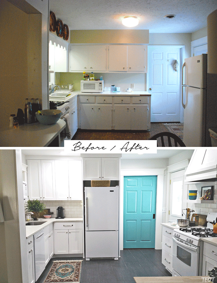 Bennett Kitchen Before After