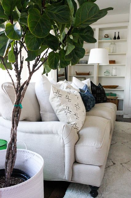 How to Decorate with African Mudcloth if you aren't all that BOHO!